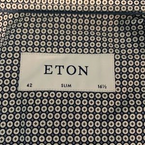 Eton Button Down Shirt 16 Slim
